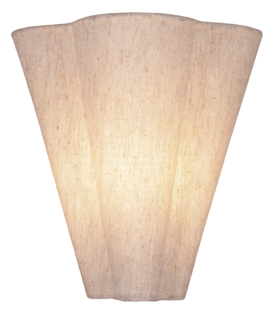 Flora vegglampe 25cm beige 2