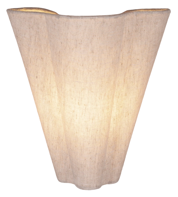 Flora vegglampe 25cm beige 3