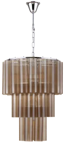 Venice taklampe lysekrone 50cm brun , bilde 6 av 7