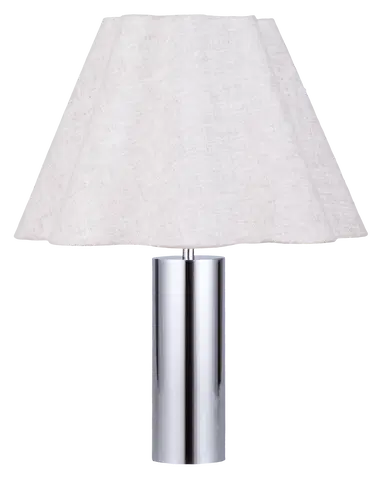Sylvia bordlampe uten skjerm 28cm krom , bilde 4 av 7