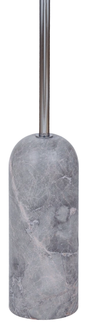Linea gulvlampe uten skjerm 140cm krom/grå 3