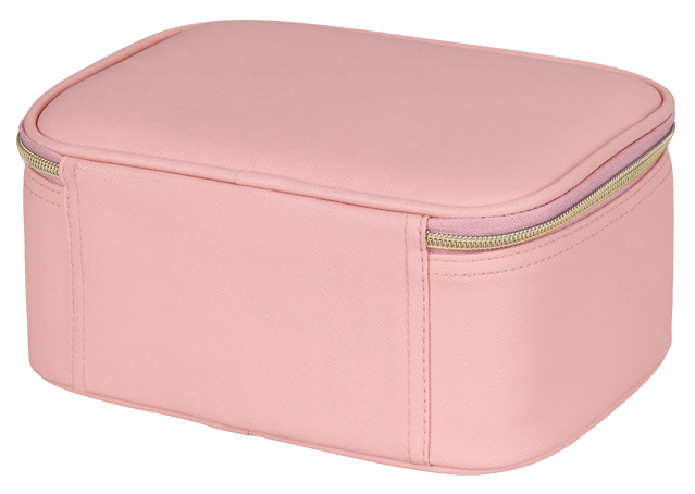 Pink sminkeveske med speil 4