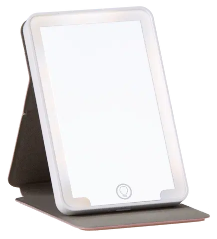 Sweet LED sminkespeil 11,7cm rosa , bilde 2 av 9