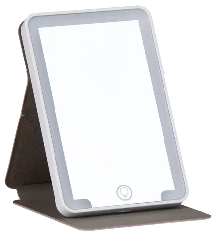 Sweet LED sminkespeil 11,7cm rosa , bilde 3 av 9