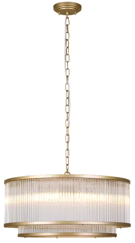 Archie taklampe lysekrone 51cm gull/klar , bilde 2 av 10