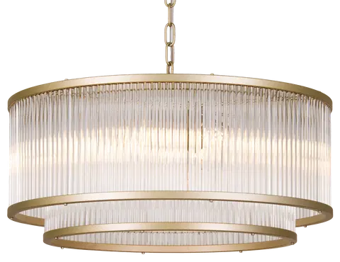 Archie taklampe lysekrone 51cm gull/klar , bilde 6 av 10