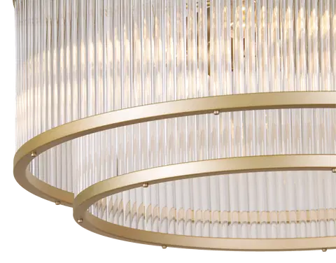 Archie taklampe lysekrone 51cm gull/klar , bilde 9 av 10