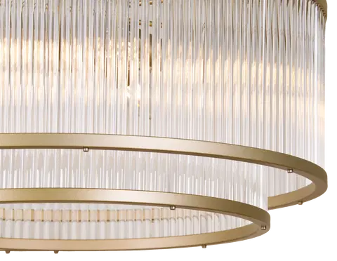 Archie taklampe lysekrone 51cm gull/klar , bilde 3 av 10