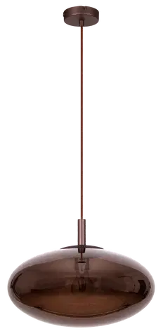 Leana oval taklampe 39cm brun , bilde 4 av 8