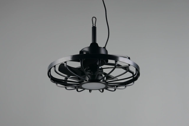 Oslo LED takvifte IP44 sort