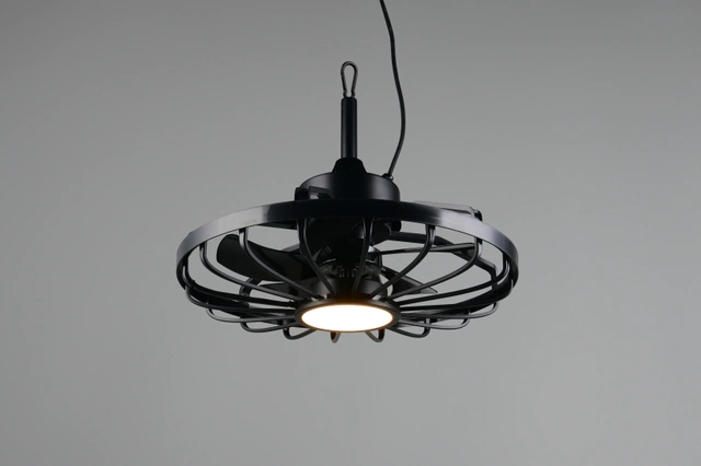 Oslo LED takvifte IP44 sort