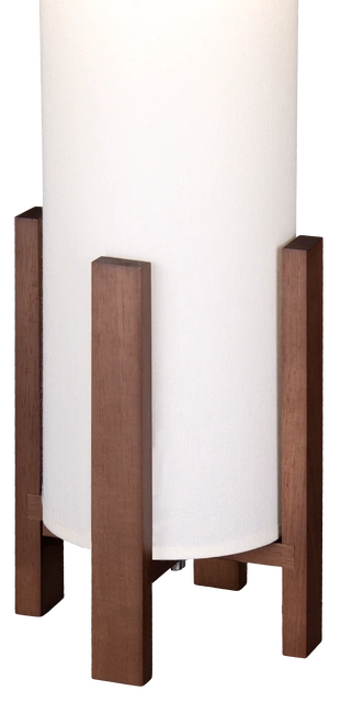 Rotunda gulvlampe 110cm valnøtt 4
