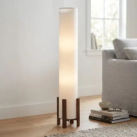 Rotunda gulvlampe 110cm valnøtt , bilde 1 av 6