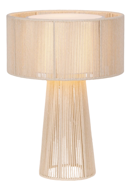 Ylva bordlampe 43cm beige 2