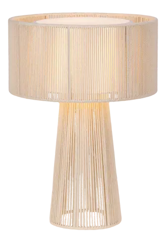 Ylva bordlampe 43cm beige, bilde 2 av 8