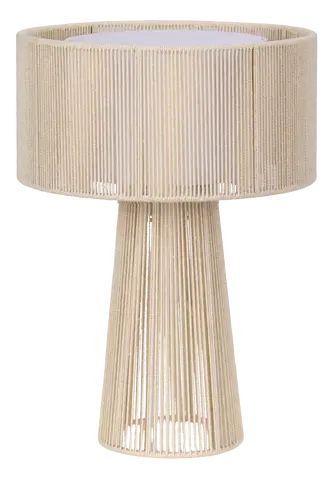 Ylva bordlampe 43cm beige, bilde 3 av 8