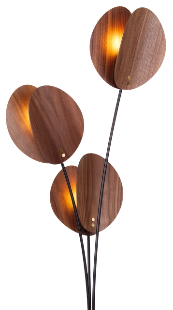Willow gulvlampe 175cm valnøtt 2