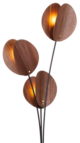 Willow gulvlampe 175cm valnøtt, bilde 2 av 8