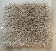 Putetrekk pels 45cm beige, bilde 2 av 2