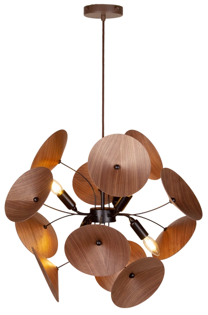 Orbis taklampe 60cm valnøtt 2