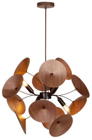 Orbis taklampe 60cm valnøtt , bilde 3 av 6