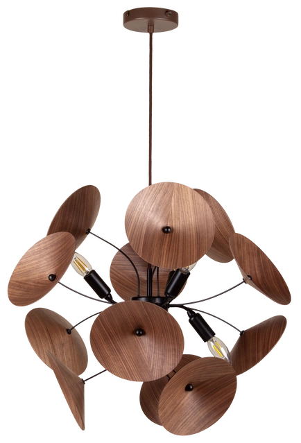 Orbis taklampe 60cm valnøtt 3