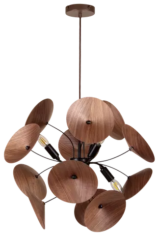 Orbis taklampe 60cm valnøtt , bilde 4 av 6