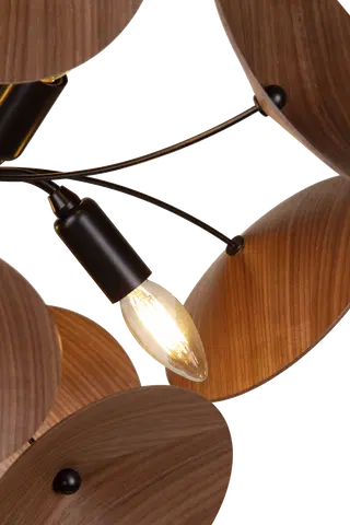 Orbis taklampe 60cm valnøtt , bilde 5 av 6