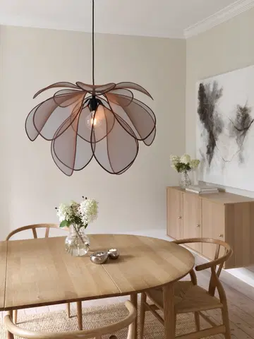 Lotus taklampe 70cm brun , bilde 5 av 13