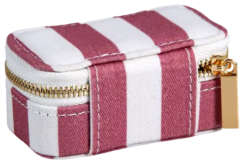 Smykkeskrin striper 8,5cm rosa, bilde 2 av 5