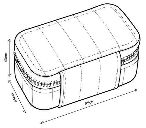 Smykkeskrin striper 8,5cm rosa, bilde 5 av 5