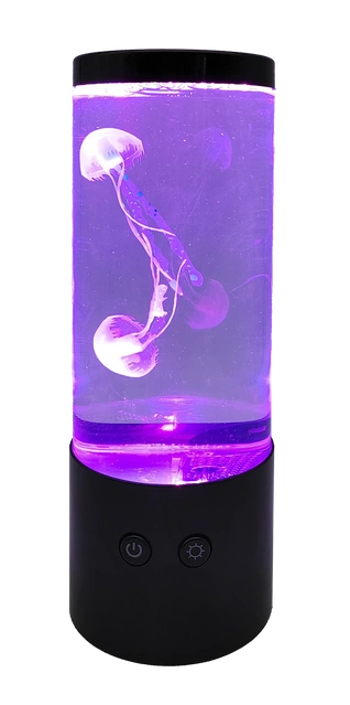 Jellyfish LED oppladbar bordlampe 23cm flerfarget 1