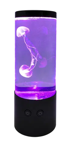 Jellyfish LED oppladbar bordlampe 23cm flerfarget, bilde 1 av 3