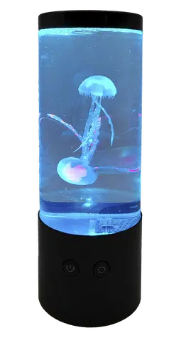 Jellyfish LED oppladbar bordlampe 23cm flerfarget, bilde 2 av 3