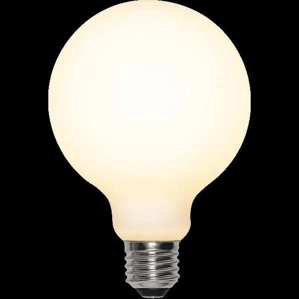 LED E27 globe 8cm 470lm dim opal