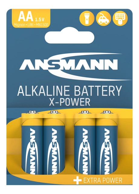 AA batteri 4pk.