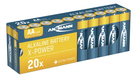 AA batteri alkaline 20pk. 1