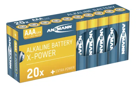 AAA batteri alkaline 20pk. 1