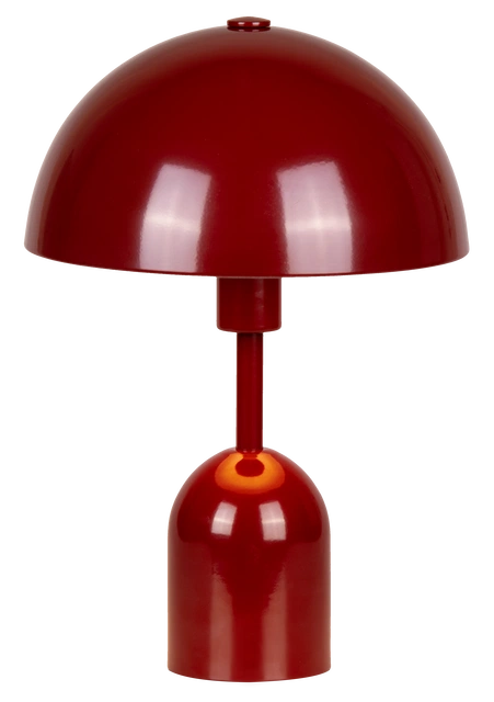 Mycena bordlampe 30cm burgunder 2