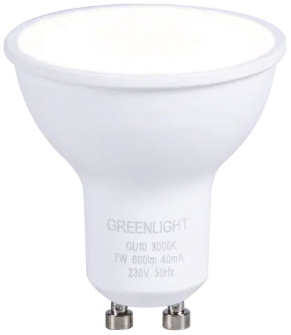 LED GU10 dag/natt sensor 600lm 7W, bilde 1 av 5