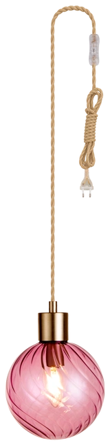 Elara pendel 16cm lilla 3