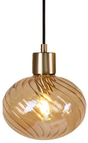 Elara taklampe rektangel 7lys 80cm flerfarget brun, bilde 10 av 14