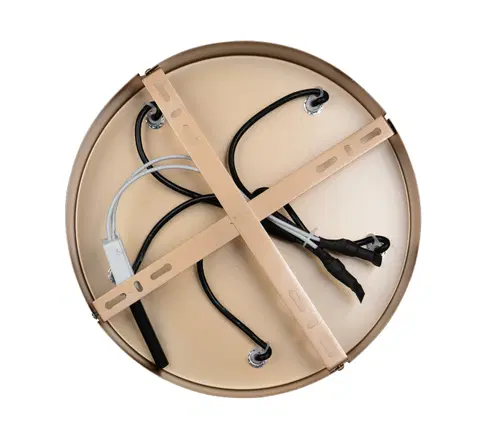 Firano taklampe rondell 5lys 36cm gull, bilde 6 av 6
