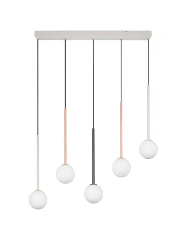 Firano taklampe rekke 5lys 107cm flerfarget, bilde 2 av 10