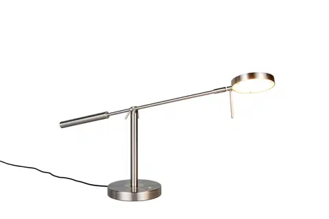 Monza LED leselampe bord 52cm stål , bilde 5 av 11