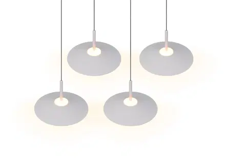 Amalo LED taklampe rekke 4lys 146cm hvit , bilde 4 av 12