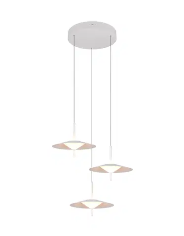 Amalo LED taklampe rondell 3lys 67cm hvit , bilde 1 av 8