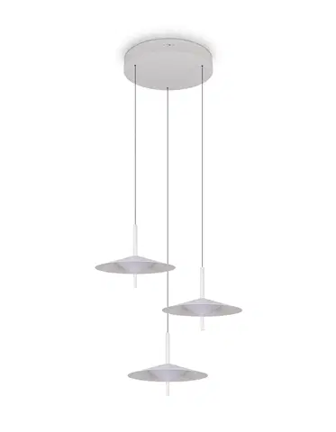 Amalo LED taklampe rondell 3lys 67cm hvit , bilde 3 av 8
