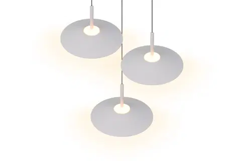 Amalo LED taklampe rondell 3lys 67cm hvit , bilde 4 av 8