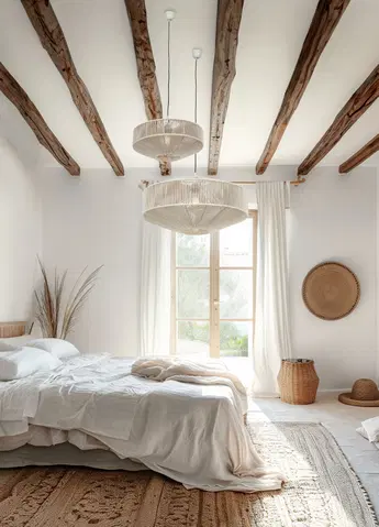 Svea taklampe 61cm beige, bilde 5 av 10